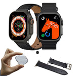 Smartwatch GS Ultra 2 com 5 Pulseiras + Case Protetor e Película-Preto
