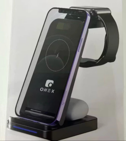 Carregador wireless por indução 3em1 onex