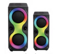 CAIXA DE SOM LED BLUETOOH COM LED RGB