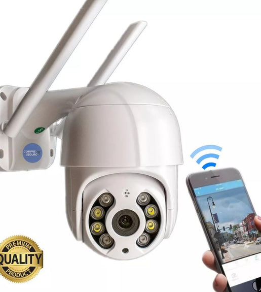 Câmera Externa Ip Prova D água Infravermelho Externa Wifi Hd