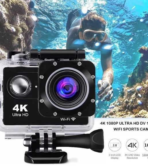 Câmera Filmadora Hd 4k Sport Wi-fi