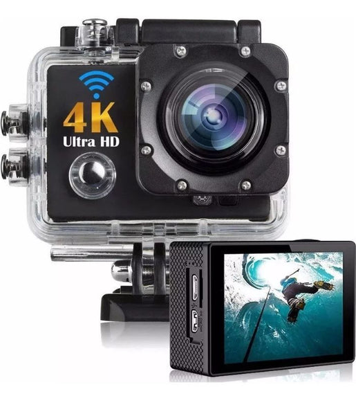 Câmera Filmadora Hd 4k Sport Wi-fi